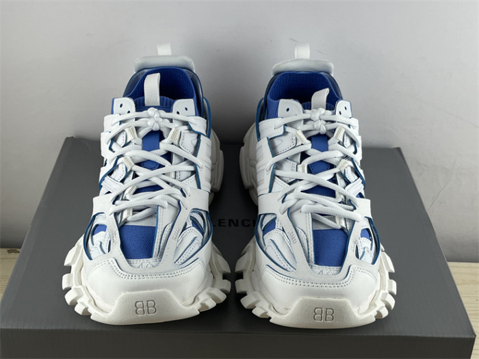 Balenciaga 3.0 Track Sock Nylon White Blue（7-12 work day deliver）