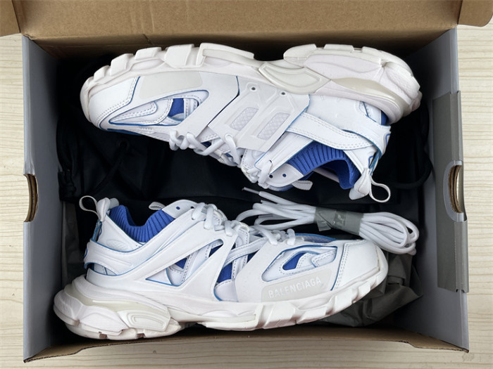 Balenciaga 3.0 Track Sock Nylon White Blue（7-12 work day deliver）