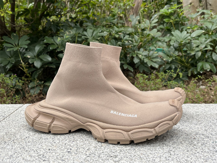 Balenciaga 10 3XL Beige Khaki Socks Shoes（7-12 work day deliver）