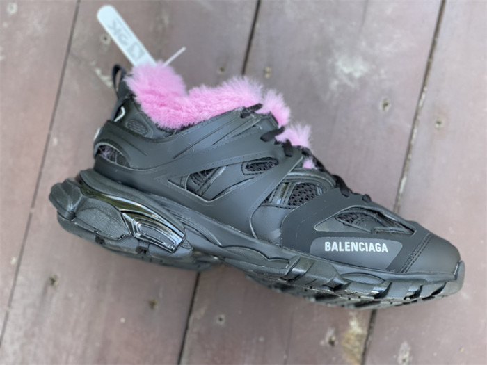 Balenciaga three generations of black and pink hair（7-12 work day deliver）
