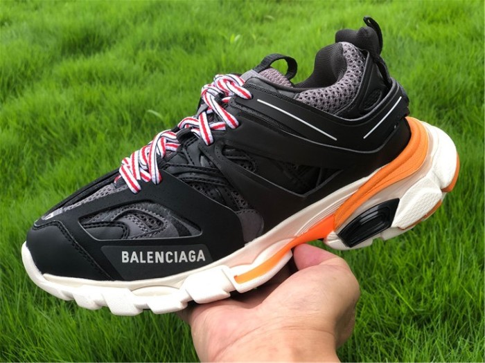 Balenciaga three generations black and white orange（7-12 work day deliver）