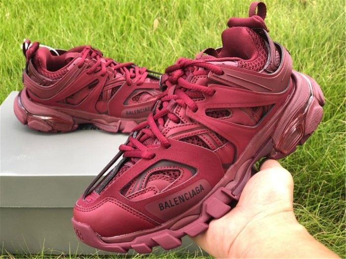 Paris three generations of wine red color（7-12 work day deliver）