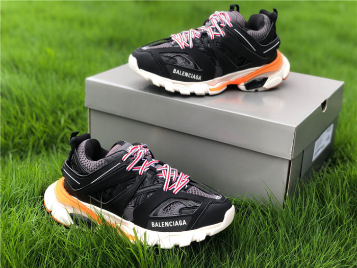Balenciaga three generations black and white orange（7-12 work day deliver）