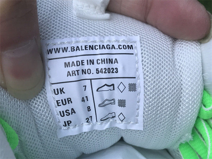 Balenciaga 3.0 white and green（7-12 work day deliver）