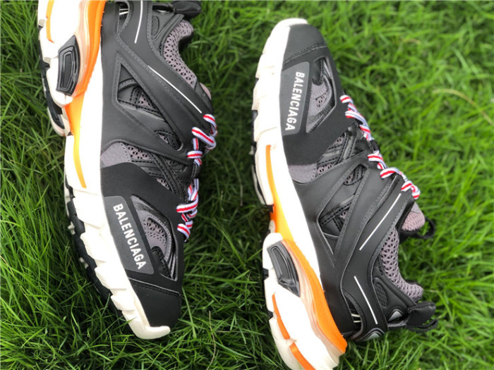 Balenciaga three generations black and white orange（7-12 work day deliver）
