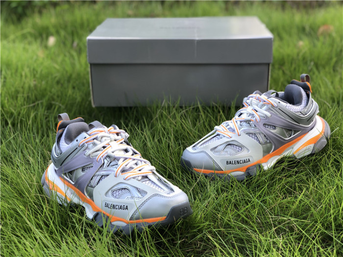 Balenciaga three generations light gray orange（7-12 work day deliver）
