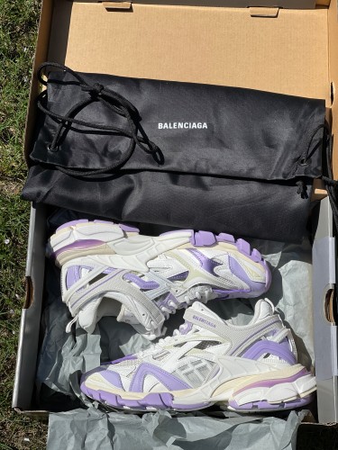 Balenciaga four generations of beige purple color（7-12 work day deliver）