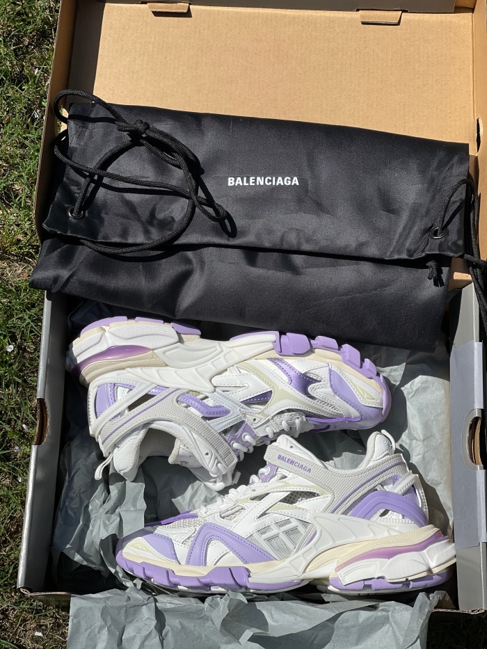 Balenciaga four generations of beige purple color（7-12 work day deliver）