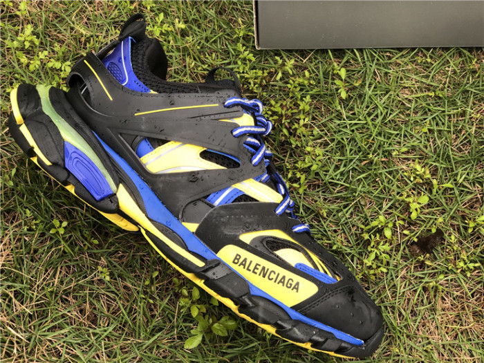 Balenciaga 3.0 black, blue and yellow color scheme（7-12 work day deliver）