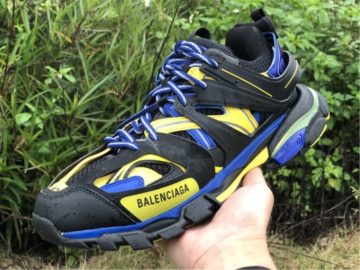 Balenciaga 3.0 black, blue and yellow color scheme（7-12 work day deliver）