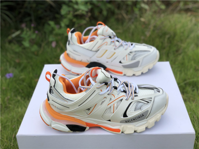 Balenciaga 3.0 Retro Daddy Shoes Beige Orange（7-12 work day deliver）