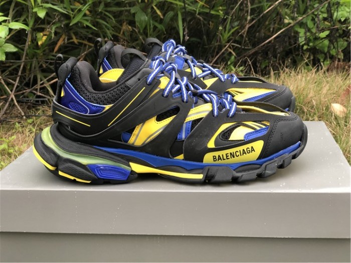 Balenciaga 3.0 black, blue and yellow color scheme（7-12 work day deliver）