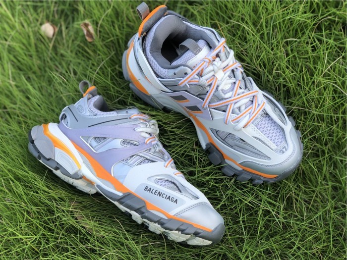 Balenciaga three generations light gray orange（7-12 work day deliver）