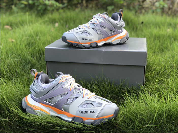 Balenciaga three generations light gray orange（7-12 work day deliver）
