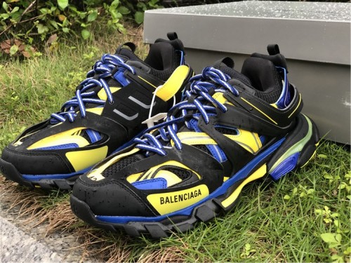 Balenciaga 3.0 black, blue and yellow color scheme（7-12 work day deliver）