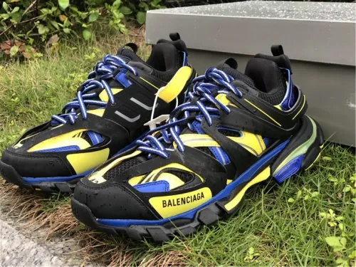 Balenciaga 3.0 black, blue and yellow color scheme（7-12 work day deliver）