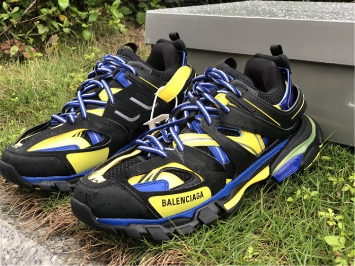 Balenciaga 3.0 black, blue and yellow color scheme（7-12 work day deliver）
