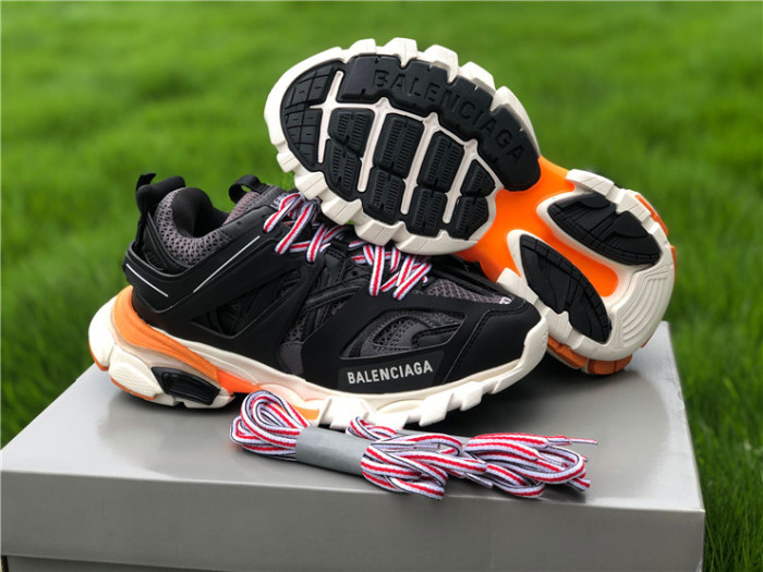 Balenciaga three generations black and white orange（7-12 work day deliver）