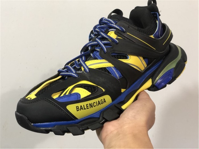 Balenciaga 3.0 black, blue and yellow color scheme（7-12 work day deliver）