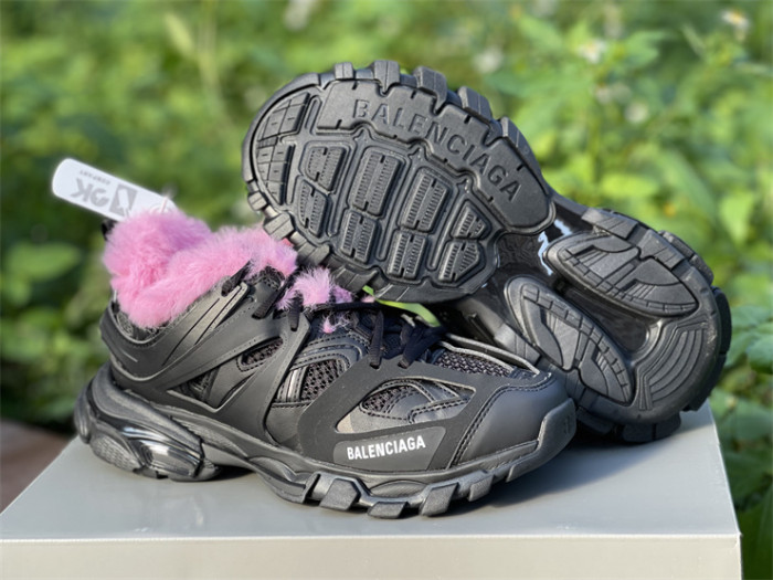 Balenciaga three generations of black and pink hair（7-12 work day deliver）