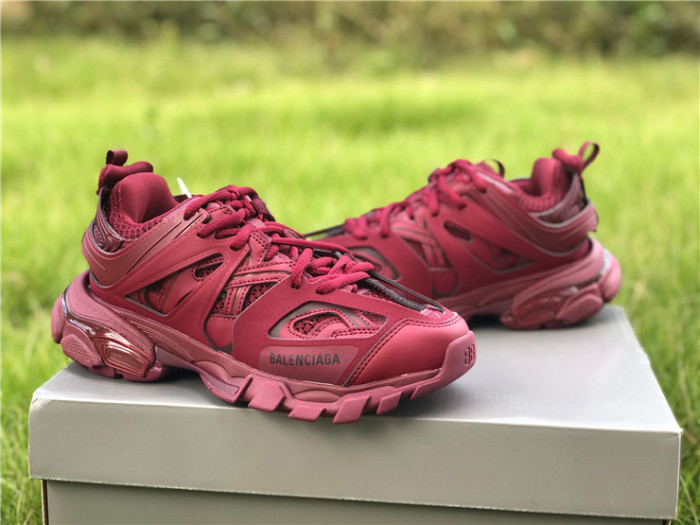 Paris three generations of wine red color（7-12 work day deliver）