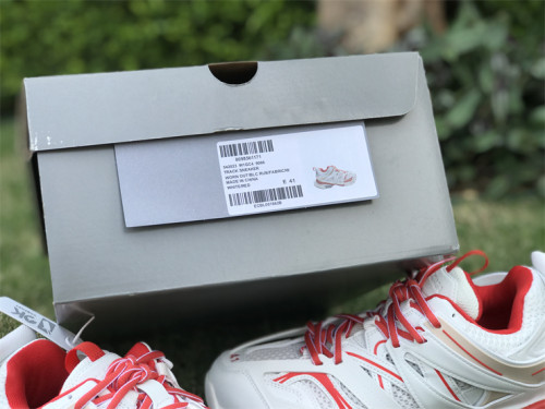Balenciaga 3.0 white and red（7-12 work day deliver）