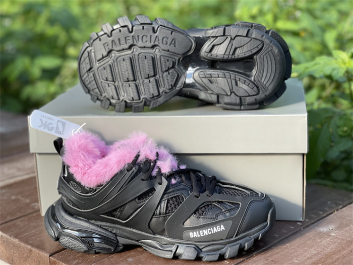 Balenciaga three generations of black and pink hair（7-12 work day deliver）