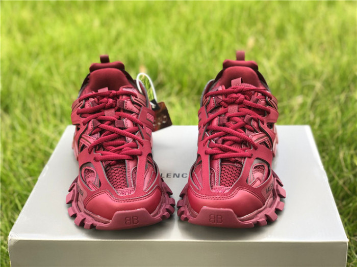 Paris three generations of wine red color（7-12 work day deliver）