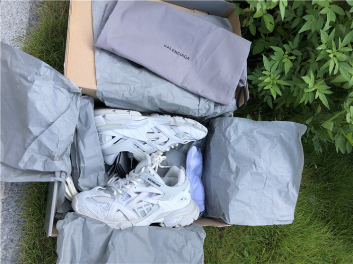 Balenciaga 4th generation white and gray color matching（7-12 work day deliver）
