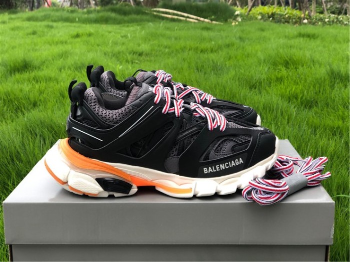Balenciaga three generations black and white orange（7-12 work day deliver）