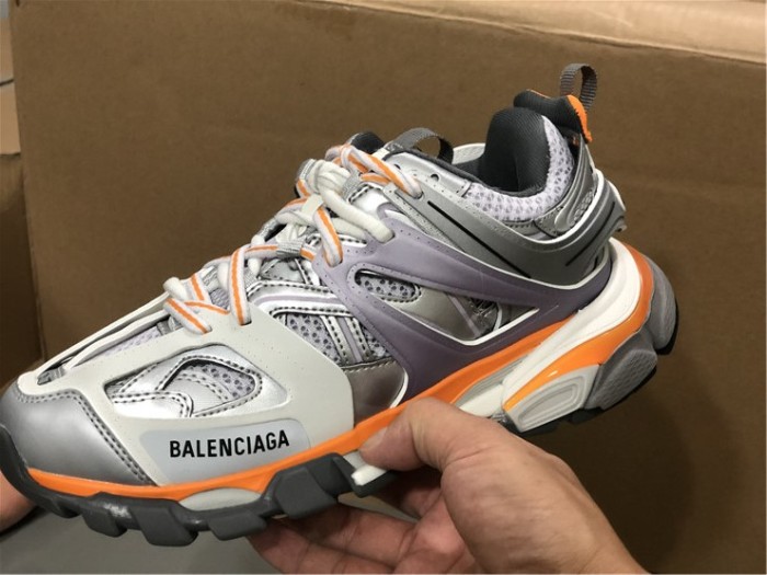Balenciaga three generations light gray orange（7-12 work day deliver）