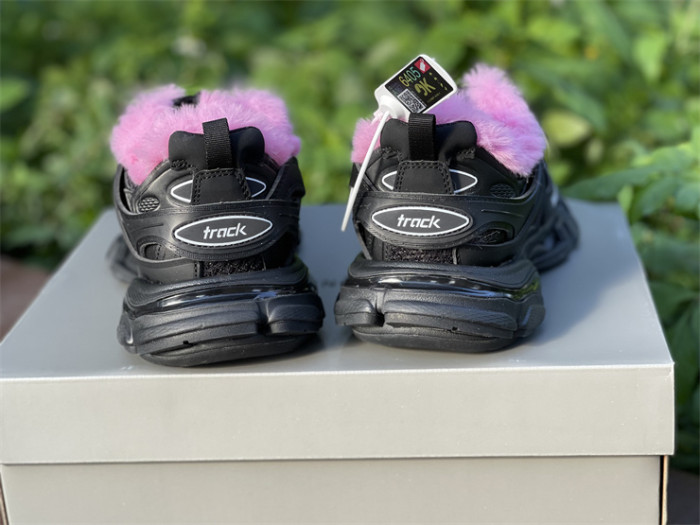 Balenciaga three generations of black and pink hair（7-12 work day deliver）