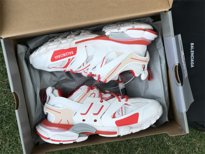 Balenciaga 3.0 white and red（7-12 work day deliver）