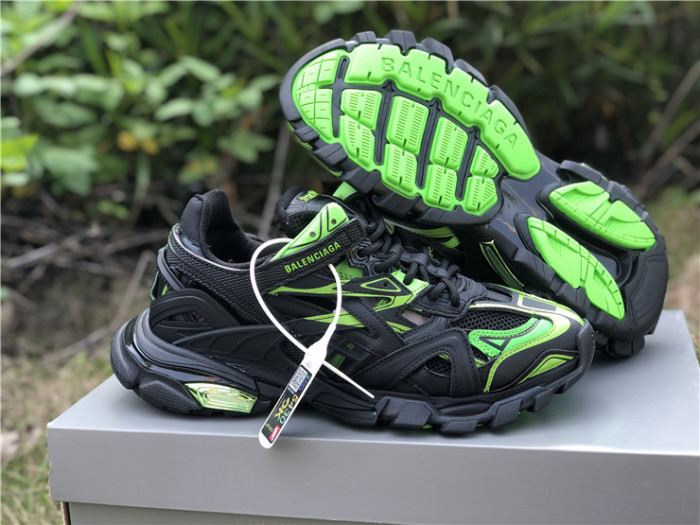 Balenciaga 4.0. Black and green（7-12 work day deliver）