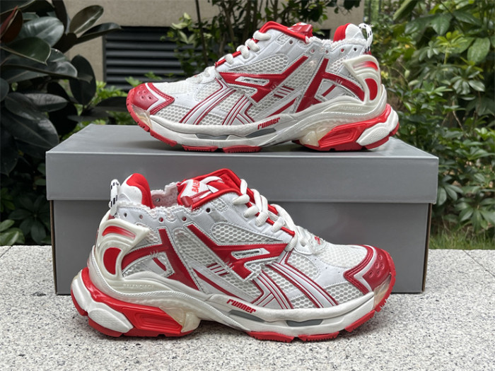 Balenciaga 7.0 white and red（7-12 work day deliver）