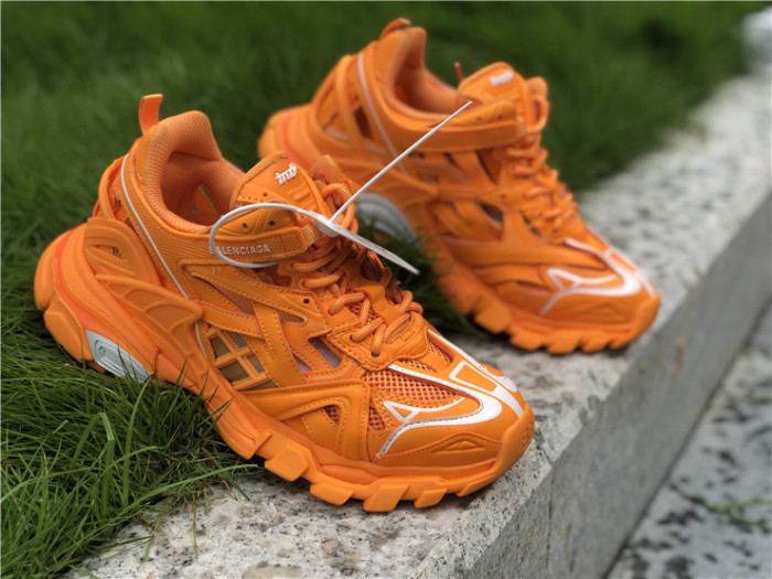Balenciaga 4.0 white and orange（7-12 work day deliver）
