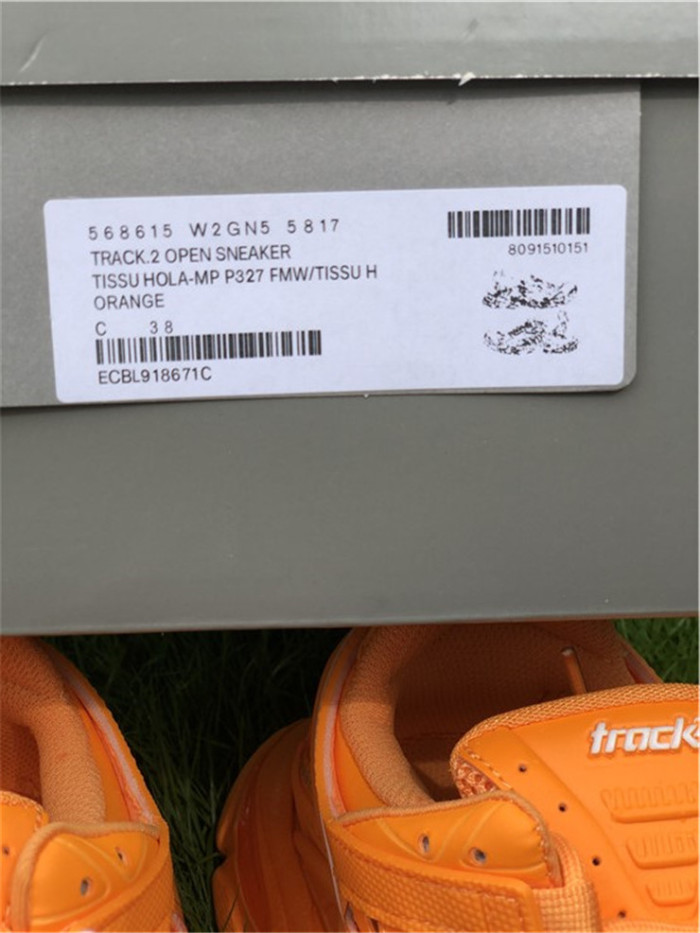 Balenciaga 4.0 white and orange（7-12 work day deliver）