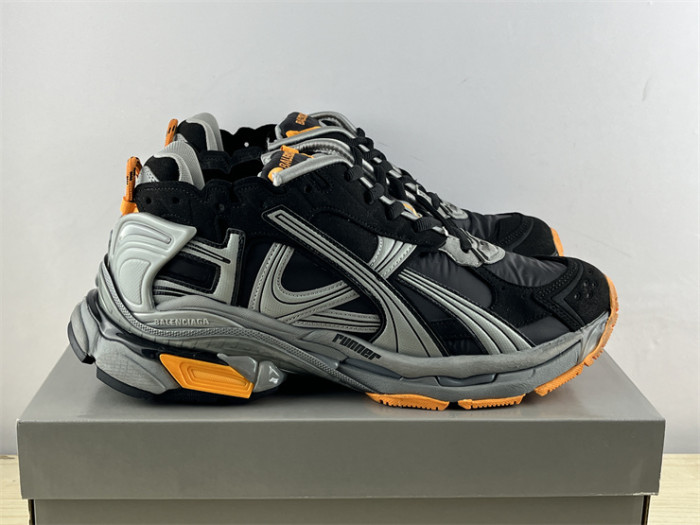 Balenciaga 7.5 black gray orange（7-12 work day deliver）