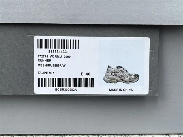Balenciaga 7.5 Silver Gray Black（7-12 work day deliver）