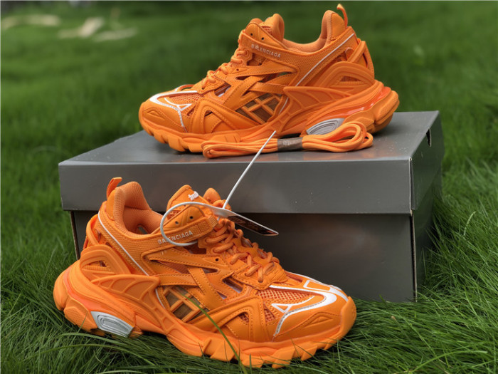 Balenciaga 4.0 white and orange（7-12 work day deliver）