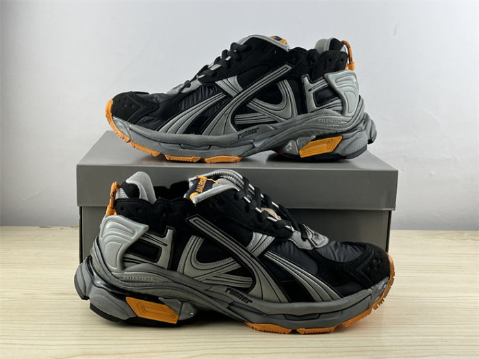 Balenciaga 7.5 black gray orange（7-12 work day deliver）