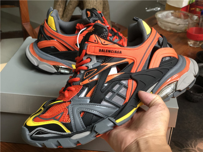 Balenciaga 4.0 black, orange and yellow color scheme（7-12 work day deliver）