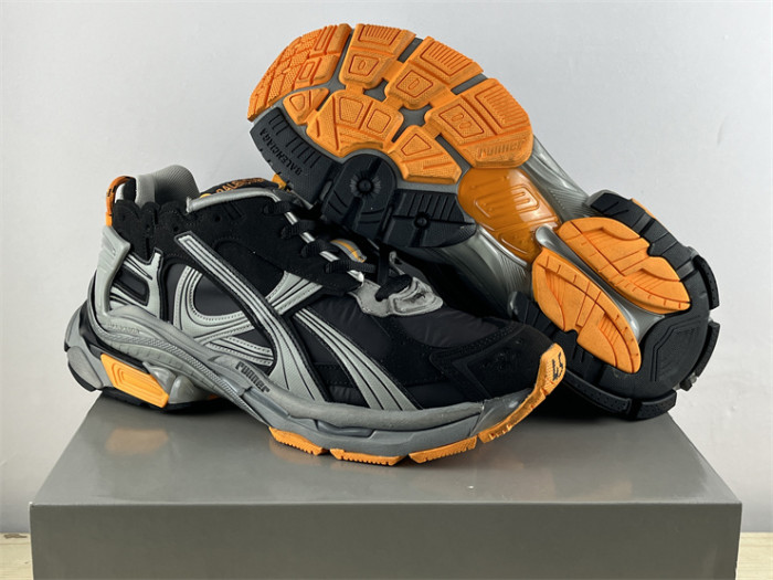 Balenciaga 7.5 black gray orange（7-12 work day deliver）