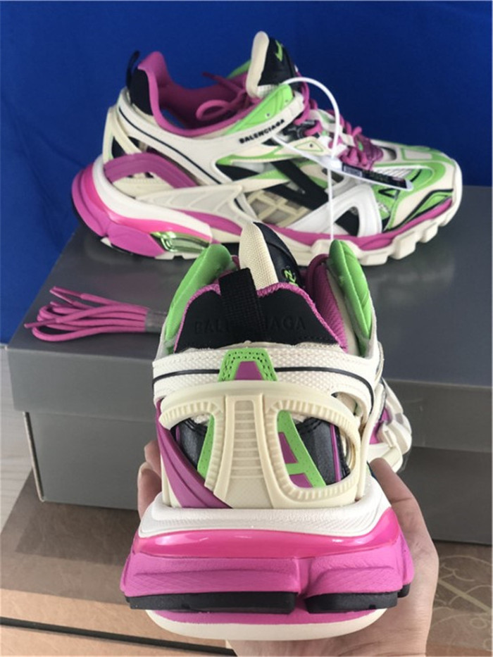 Balenciaga 4.0 white, purple, pink and green color matching（7-12 work day deliver）