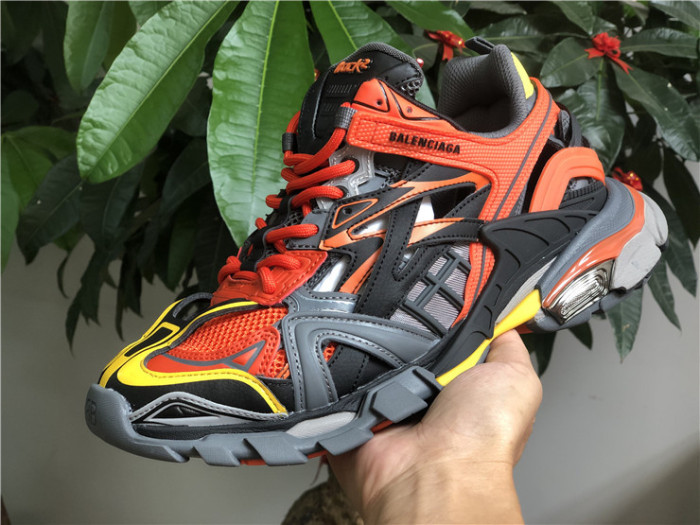 Balenciaga 4.0 black, orange and yellow color scheme（7-12 work day deliver）