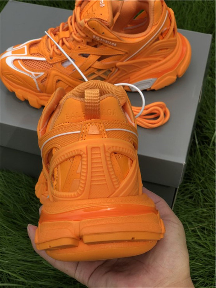 Balenciaga 4.0 white and orange（7-12 work day deliver）