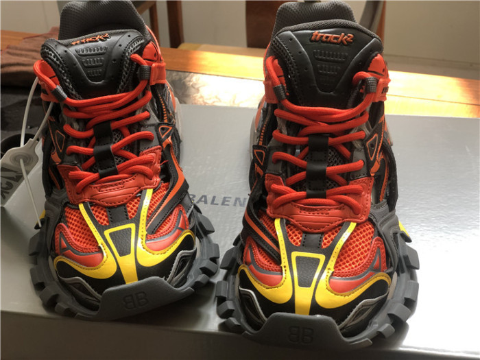Balenciaga 4.0 black, orange and yellow color scheme（7-12 work day deliver）