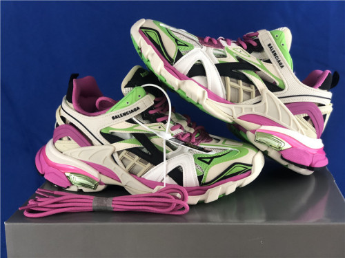 Balenciaga 4.0 white, purple, pink and green color matching（7-12 work day deliver）