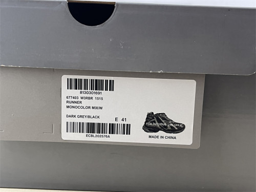 Balenciaga 7.0 black grey（7-12 work day deliver）
