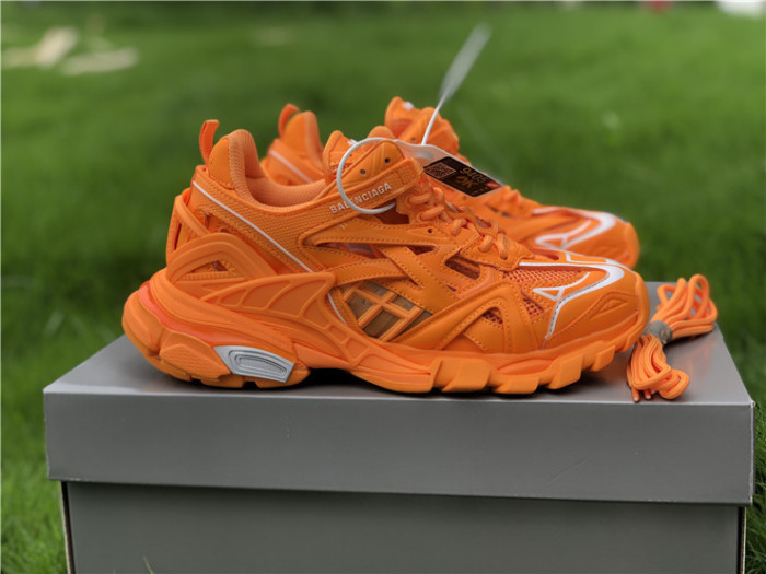 Balenciaga 4.0 white and orange（7-12 work day deliver）